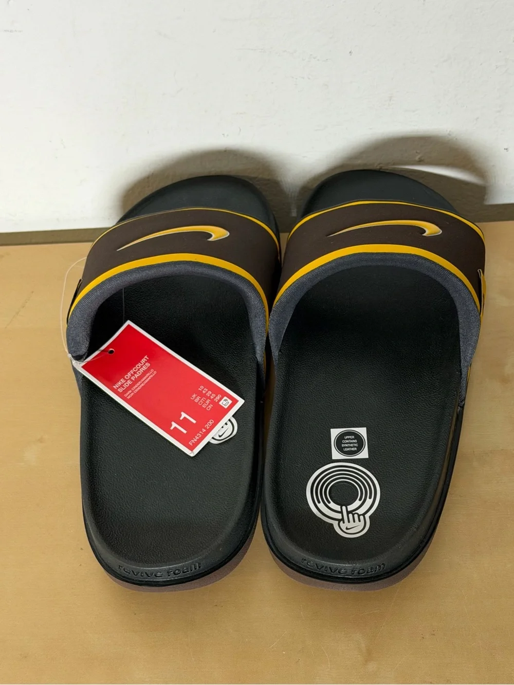 Nike Offcourt Slide San Diego Padres 2024 Sandals Slides FN4314-200 Men’s Sz 11